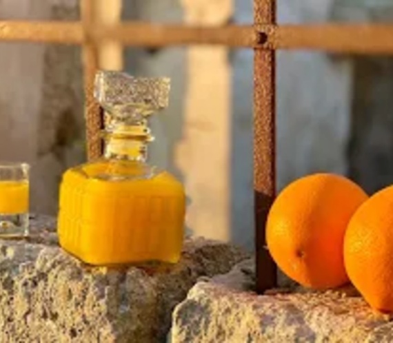 liquore all'arancia fatto in casa