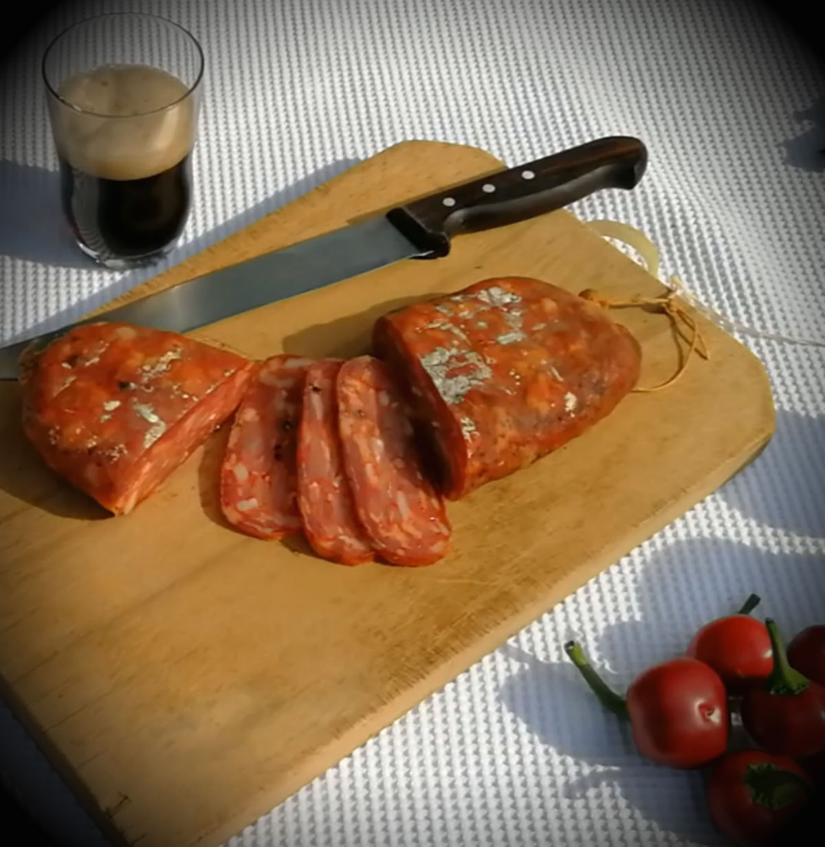 soppressata calabrese fatta in casa, how to make soppressata calabrese original italian salami recipe, cuoredicioccolato